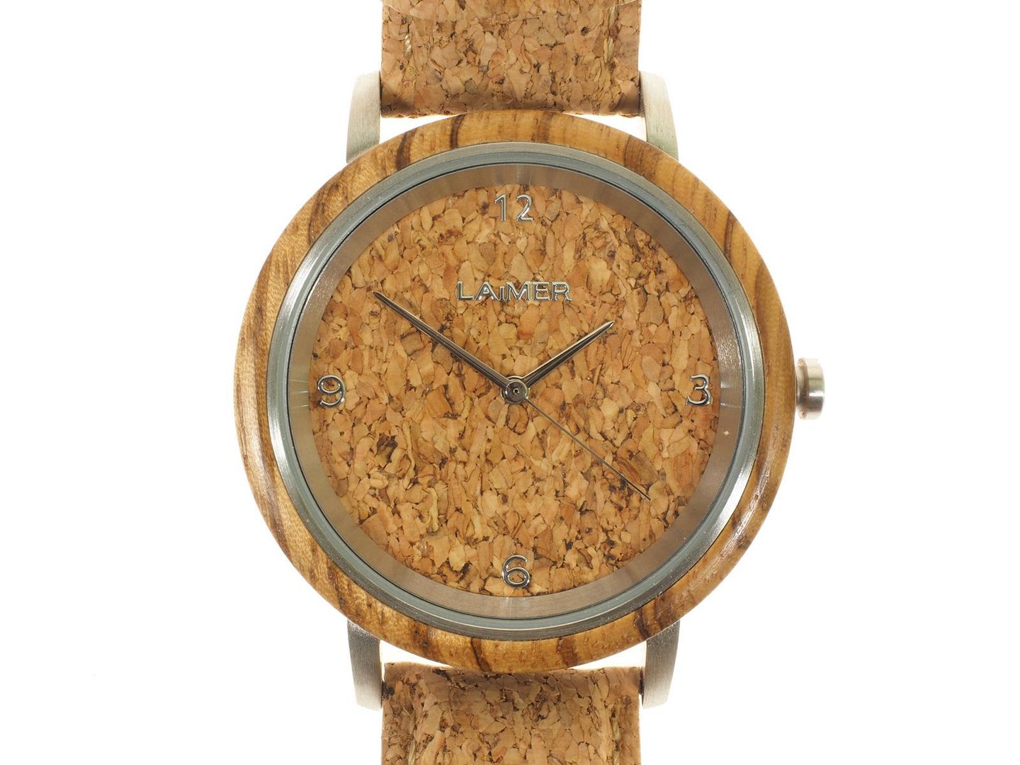 6600 Cork clock With wooden case 6