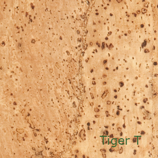 Cork fabric structure Tiger