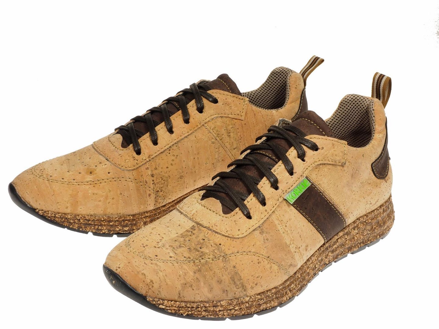8311 Vegan sneakers with cork sole