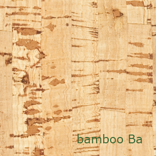 Cork fabric structure Bamboo