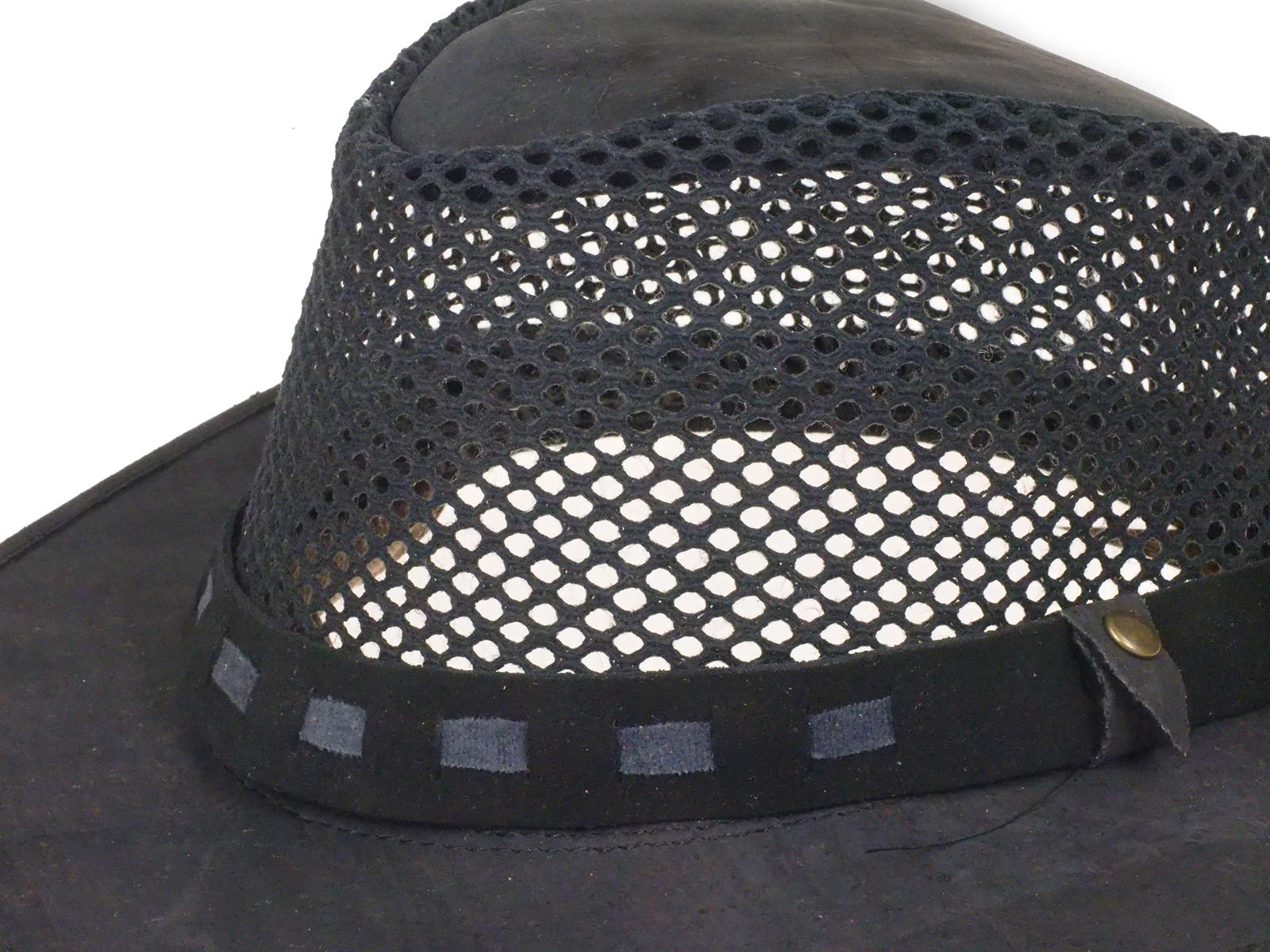 hat with mesh