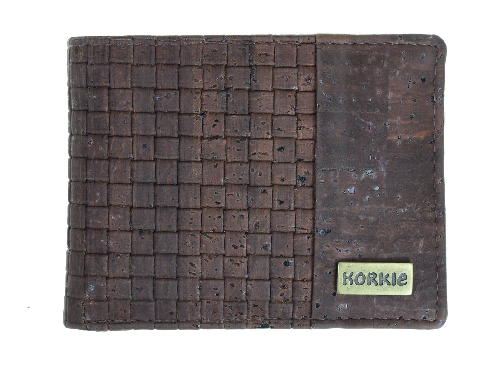 Men's wallet Fabian 5102 Dark brown Cork leather