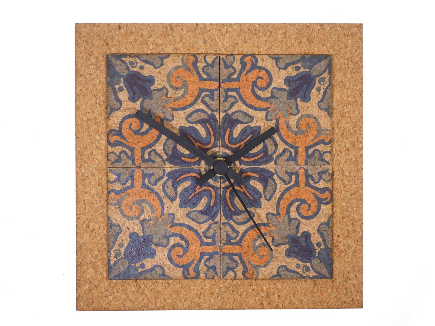 6510 Wall Clock From Cork Tile