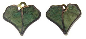 B U O C 159.25 Gr Ear clip Gingko leaf