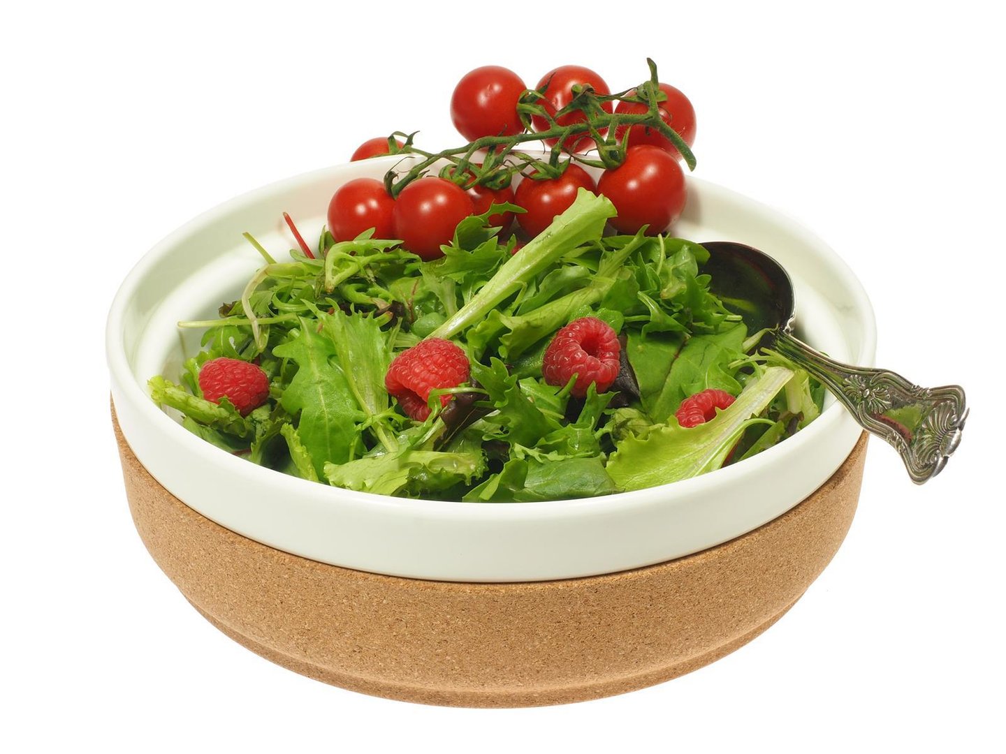 11 1102 1 Ceramic Cork Salad Bowl