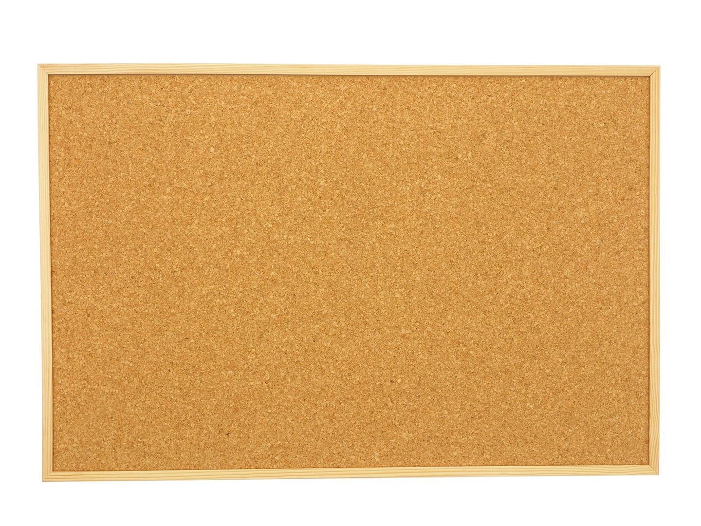 7132 Cork pinboard Wooden frame Pinboard