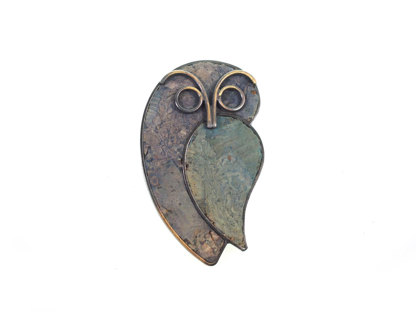 B U B 099.30 Bl Brooch Owl