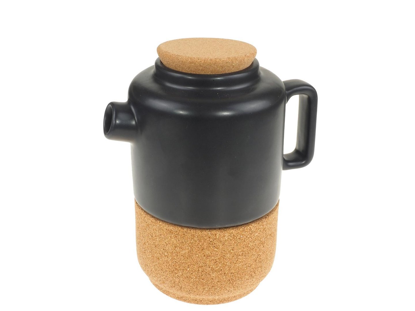 11 0012 Sw Ceramic Cork Teapot For 2